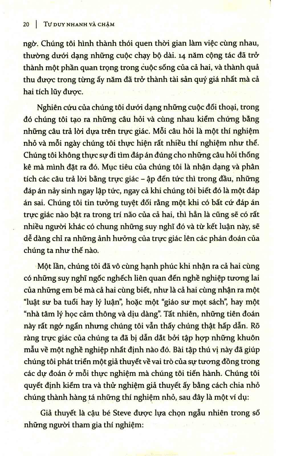 Sách Tư Duy Nhanh Và Chậm (Tái Bản)