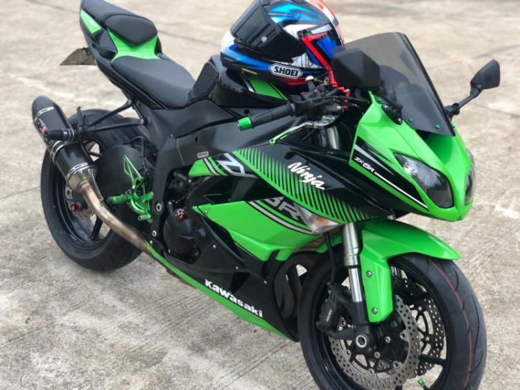 Ống Xả Bằng Thép Không Gỉ Cho Xe Kawasaki Zx6R Zx-6R 2009 2010 2011 2012 2013 2014