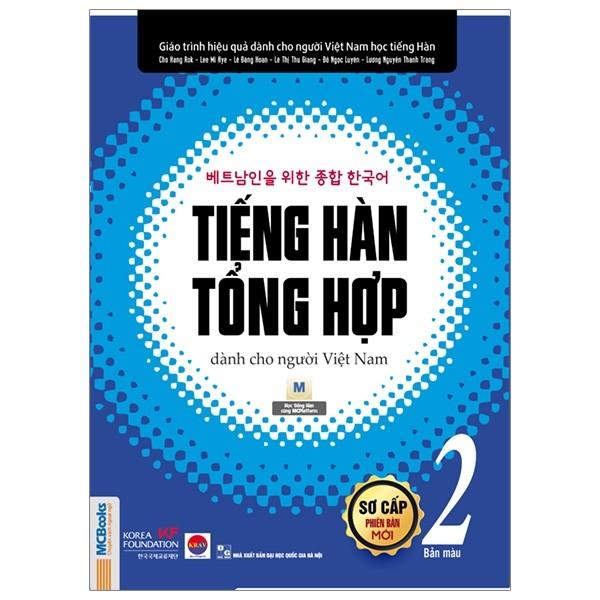 Bộ Sách - Tiếng Hàn Tổng Hợp Dành Cho Người Việt Nam - Sơ Cấp 2 ( Giáo trình + SBT)