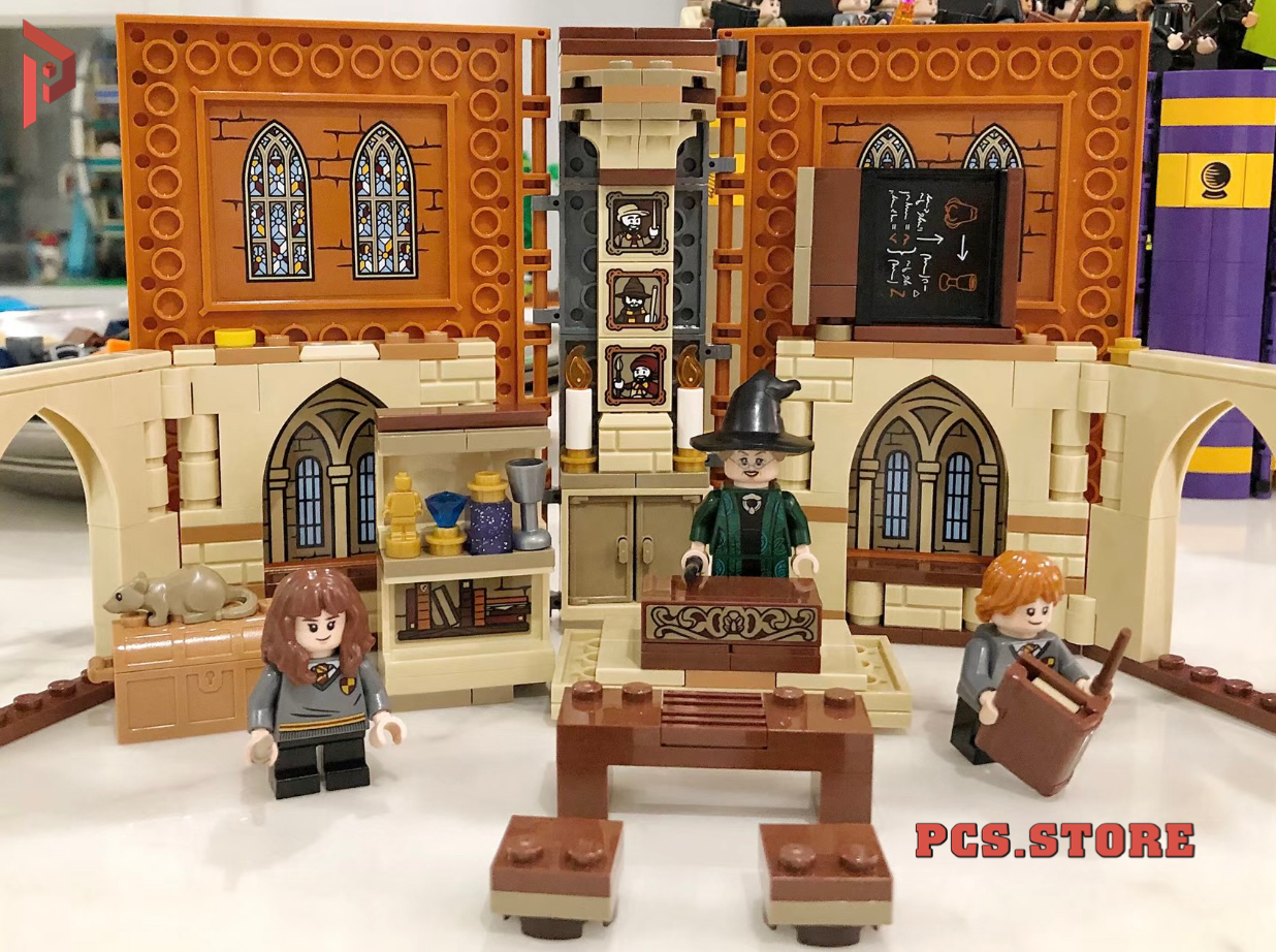 Đồ Chơi Lắp Ráp Mô Hình Sách Harry Potter Lớp Học Phép Thuật Hogwarts Moments - PCS STORE