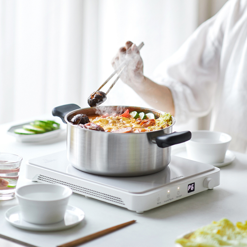 Bếp điện từ Locknlock Slim induction cooker EJI146WHT - Hàng chính hãng
