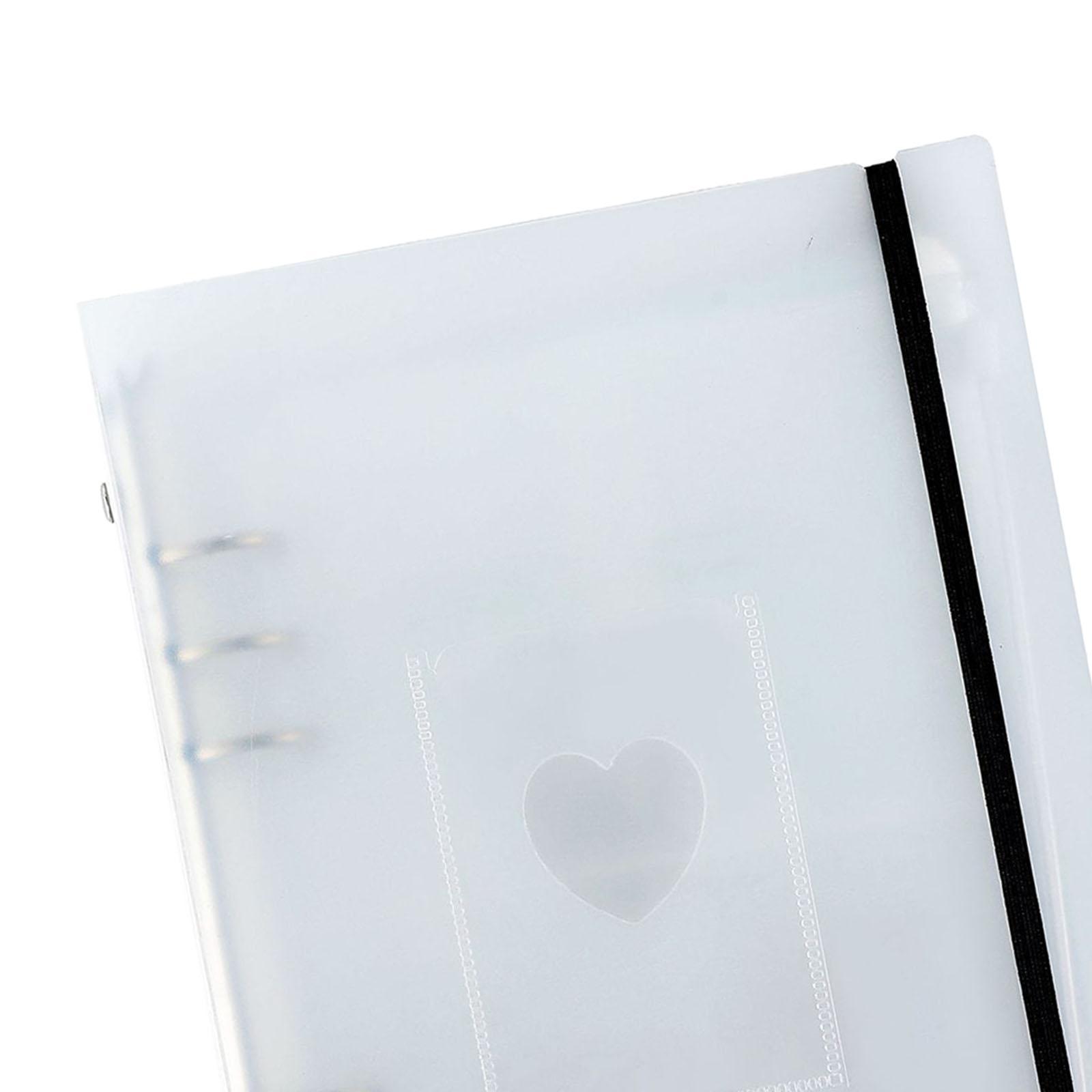 Portable 3 inch Photocard Binder Name Holder for School Stationery