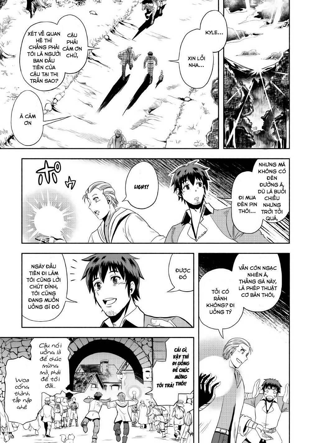 isekai ni tobasareta ossan wa doko e iku? chapter 3 7