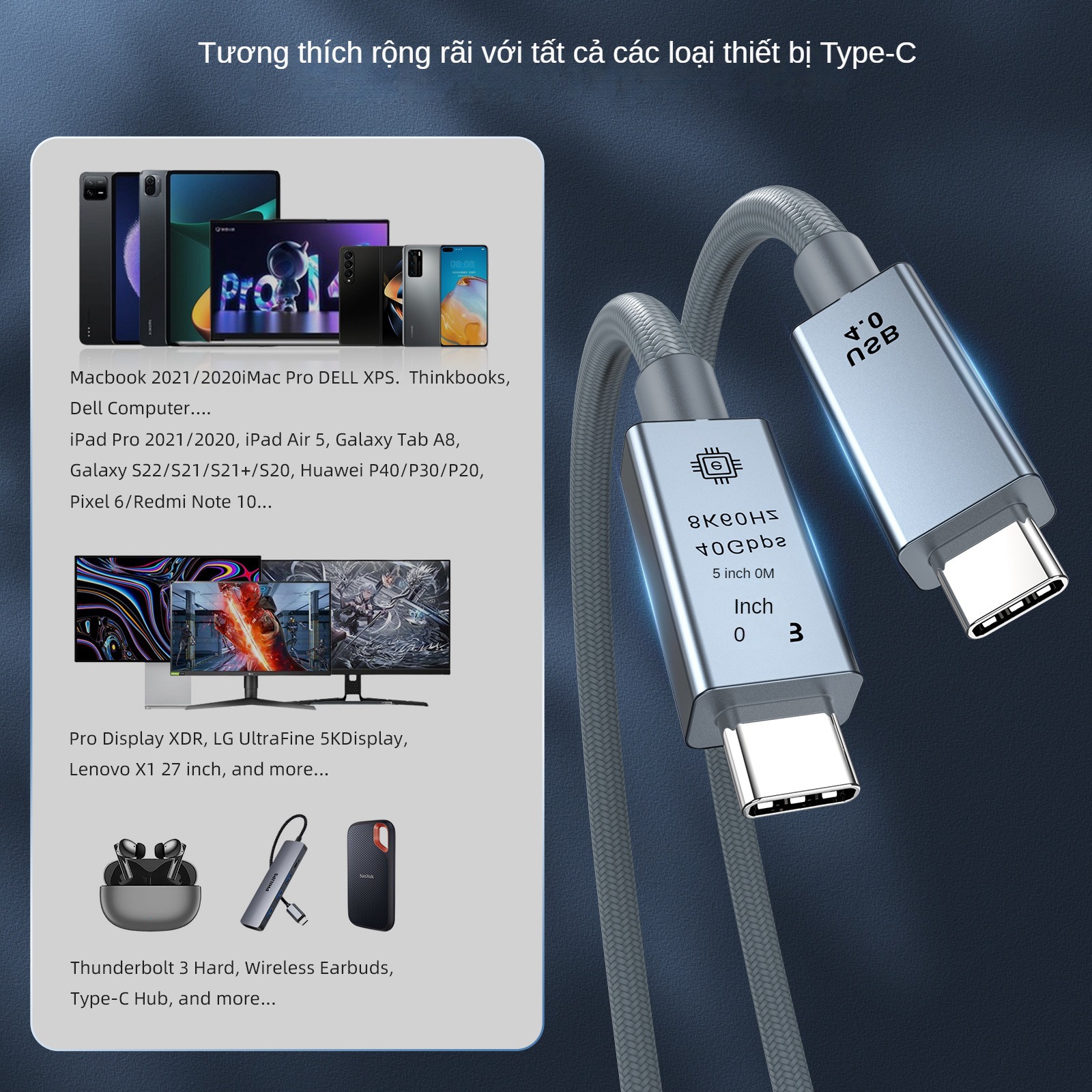 Cáp Sạc Nhanh USB Type C to Type C PD 240W - Dây Cáp Dữ Liệu FIRO USB4 CABLE - Sạc Nhanh PD 240W, Truyền Dữ Liệu 40Gbps, Video 8K60Hz - 48V@5A PD240W/8K60Hz/40Gbps - Dài 1,5 Mét - Dùng Cho iPhone 15 Series, Macbook, Laptop, Smartphone - Hàng Chính Hãng