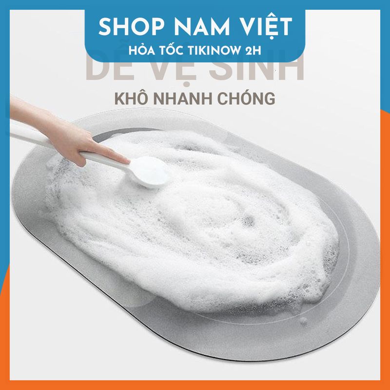 Thảm Chùi Chân 4 Lớp Siêu Thấm Hút - Họa Tiết Hoạt Hình - Chính Hãng NAVIVU