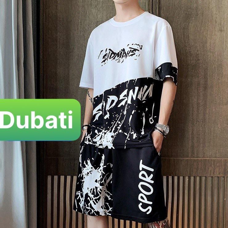 Bộ Quần Áo Thể Thao Nam Phối Màu Chữ Sod, Set Đồ Thể Thao Mặc Nhà Cao Cấp- Dubati Fashion