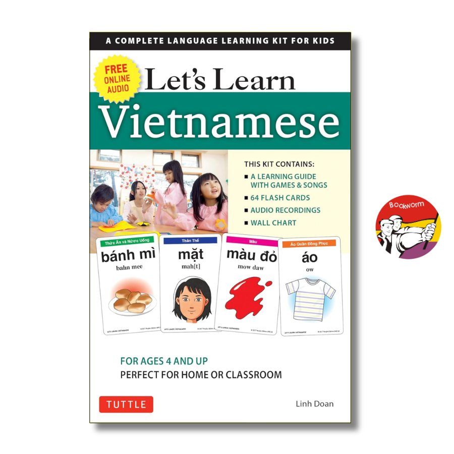 Sách - Let's Learn Vietnamese Kit: A Complete Language Learning Kit for Kids | Học Tiếng Việt
