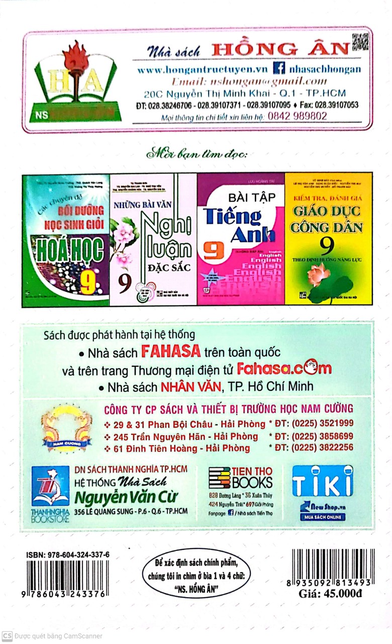 Sách - Những bài làm văn hay 9