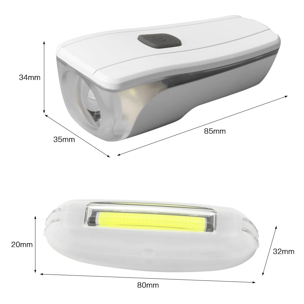 Bộ đèn pha xe đạp không thấm nước , an toàn cho người lái xe ban đêm