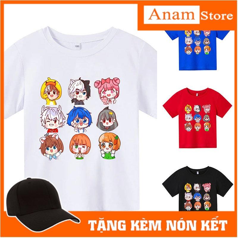 Áo thun cho bé, Áo thun trẻ em HEROTEAM 2, 4 màu, có size người lớn, Anam Store