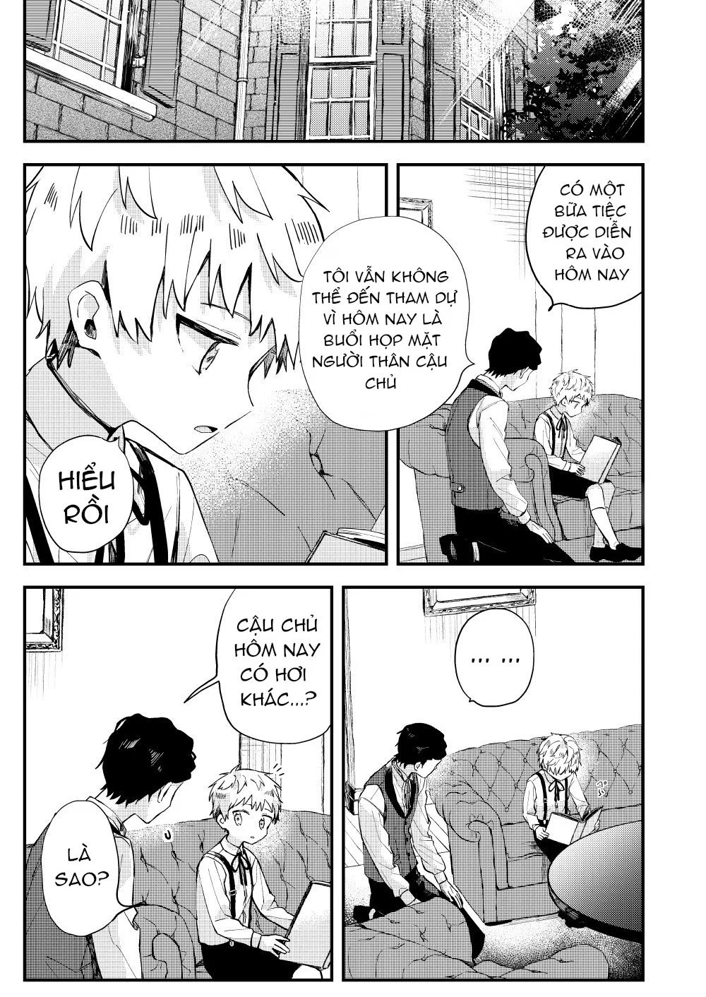 nhóc tóc vàng và chàng quản gia người nhật chapter 2.2 10