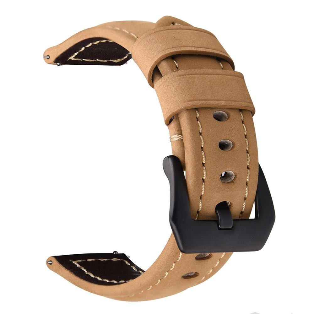 Crazy Horse Genuine Leather Strap Band for Huami Amazfit Stratos Sports Watch 2 2S 3