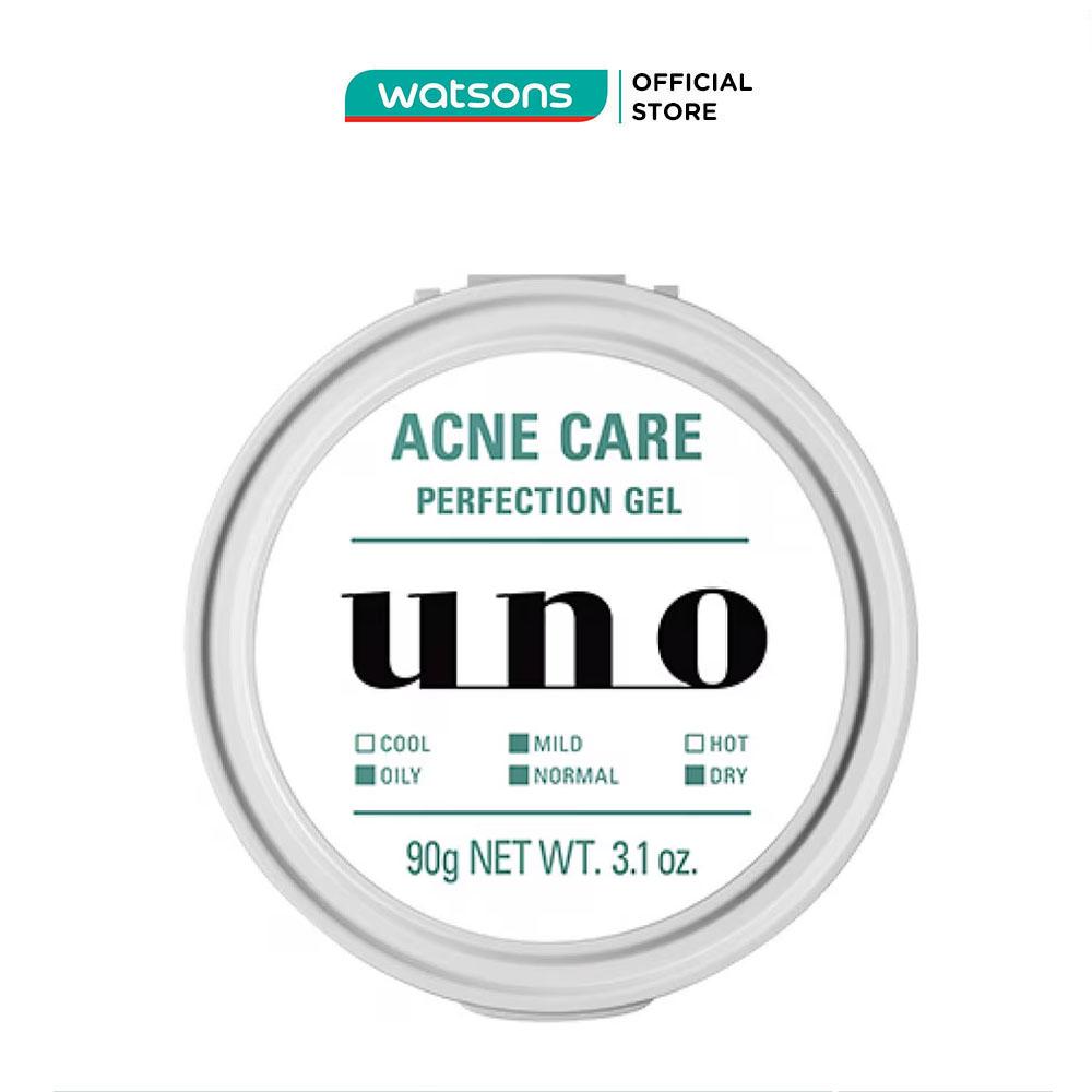 Gel Dưỡng Ẩm Ngừa Mụn Uno Cho Nam Acne Care Perfection Gel 90g