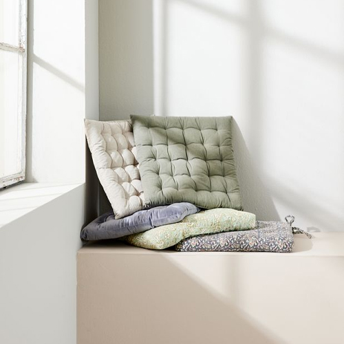 Đệm ngồi | JYSK Toppklokke | cotton | xám | R40xD40xC4cm