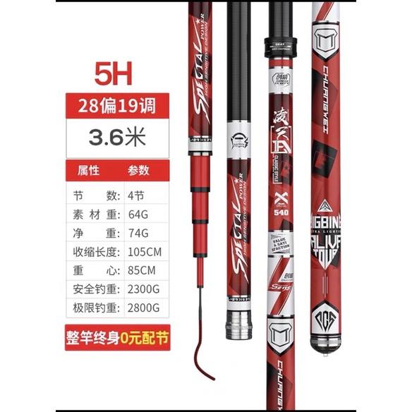 Cần Câu Cá Lăng Thiên Hoàn Mỹ