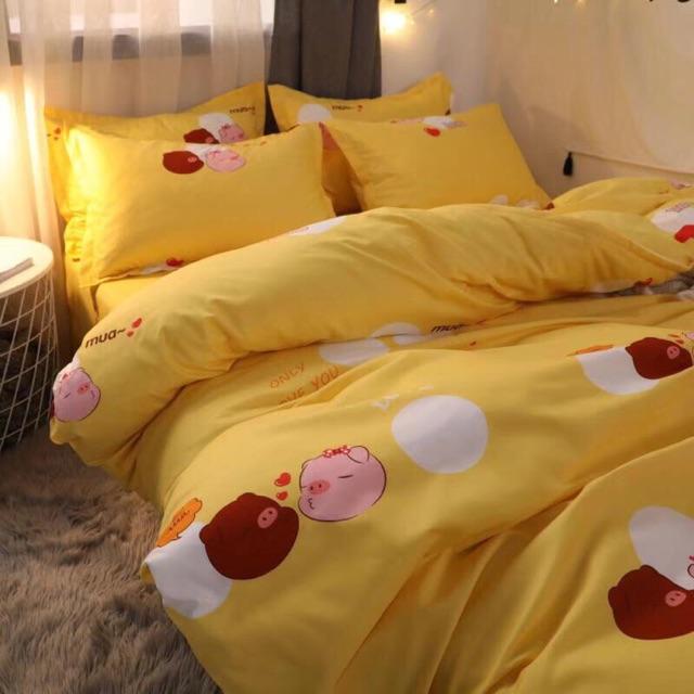 Bộ cotton poly nhập 4 món mẫu mới