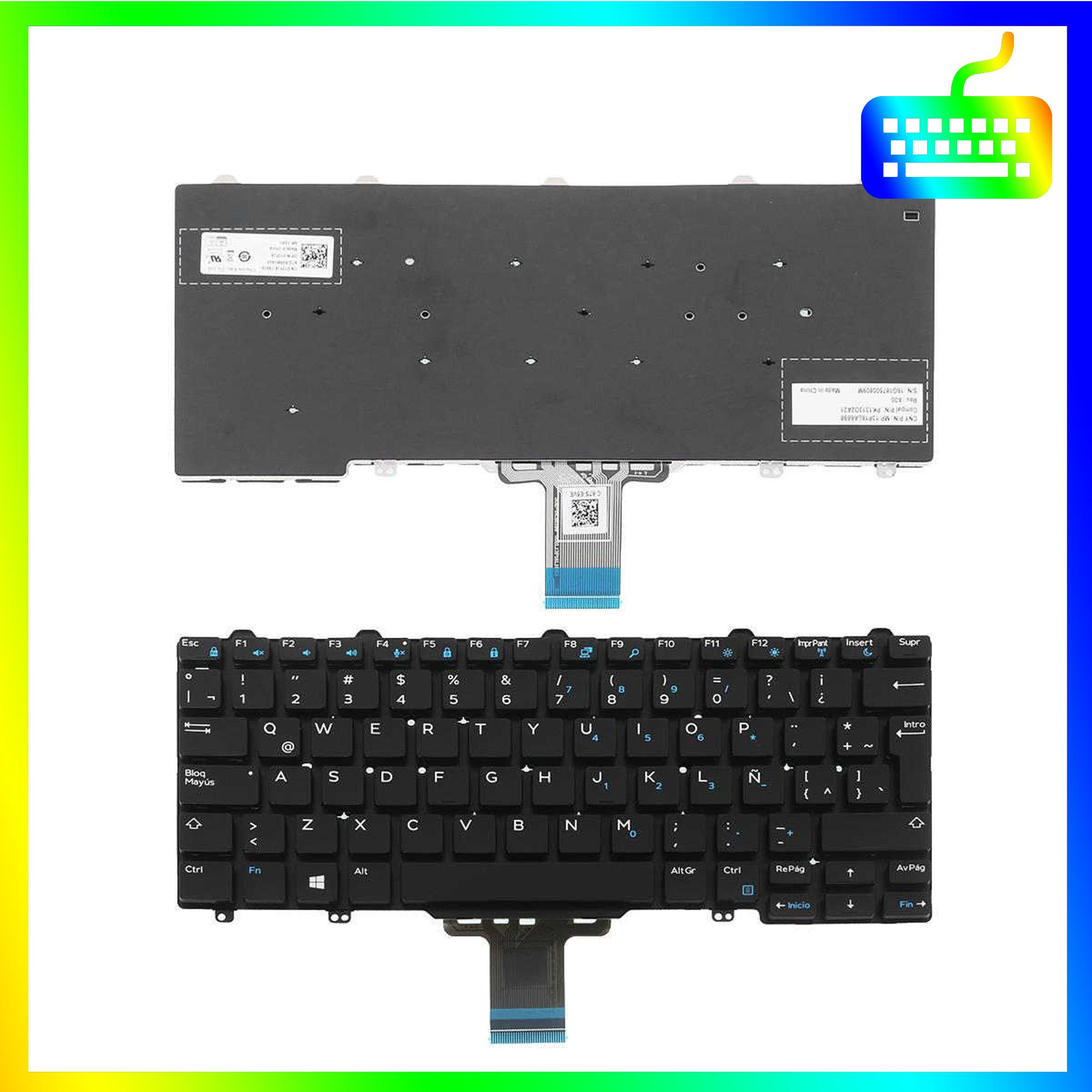 Bàn phím dành cho laptop Dell Latitude E5250 E7250 Có Led - Phím Zin - Hàng Chính Hãng