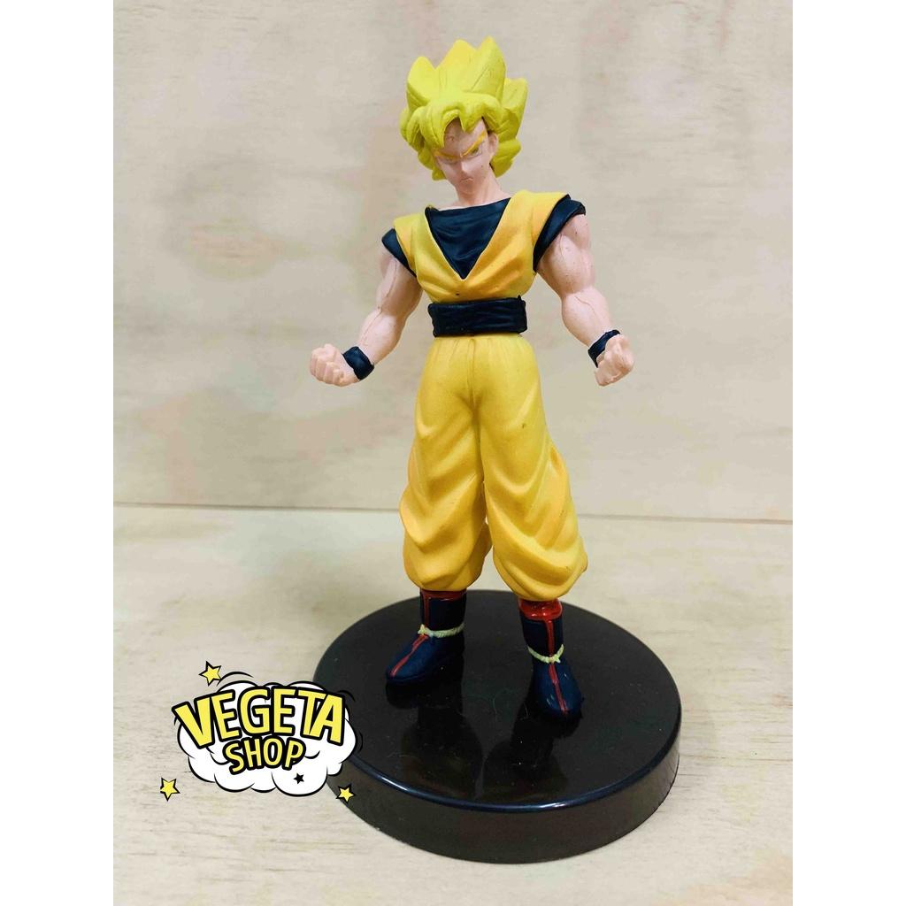 Mô hình Dragon Ball - Trunks Vegeta Chiaotzu Cell Picclo Goku Frieza Krillin Android 20 Broly Fide - Đế đen - Cao 8~13cm