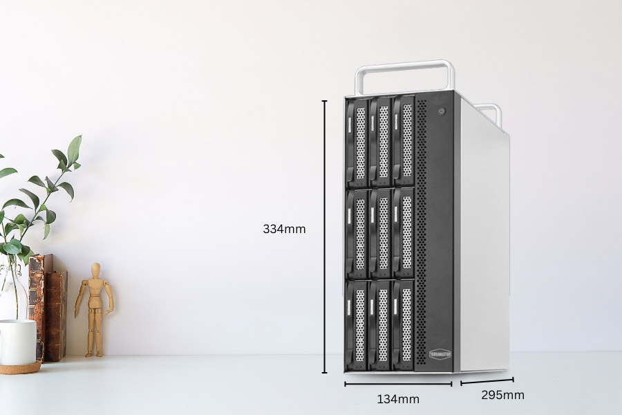 Thiết bị lưu trữ DAS TerraMaster D8-332 8-bay hàng chính hãng
