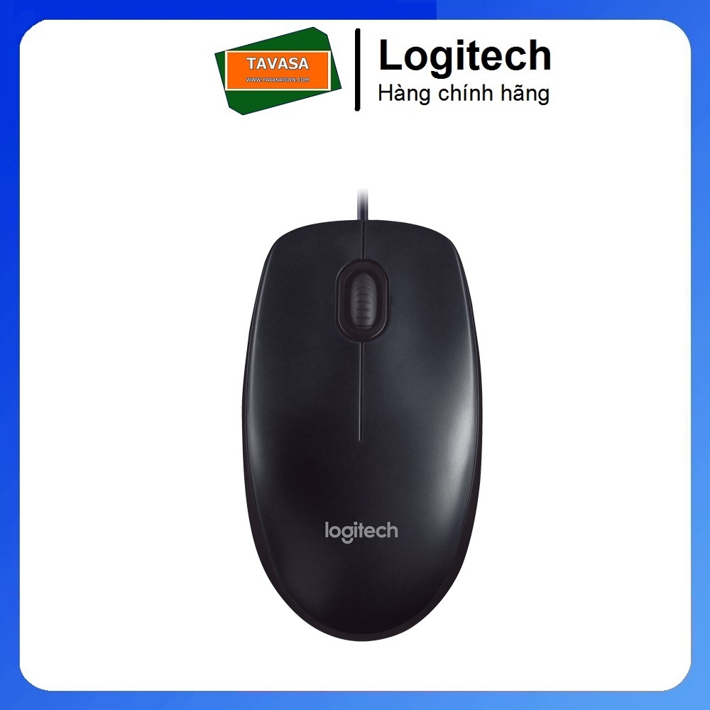 Chuột Quang Có Dây Logitech M90 - Đen