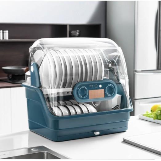 Tủ sấy khô chén dĩa 2 tầng tiệt trùng bằng tia UV kháng khuẩn - AsiAmart88