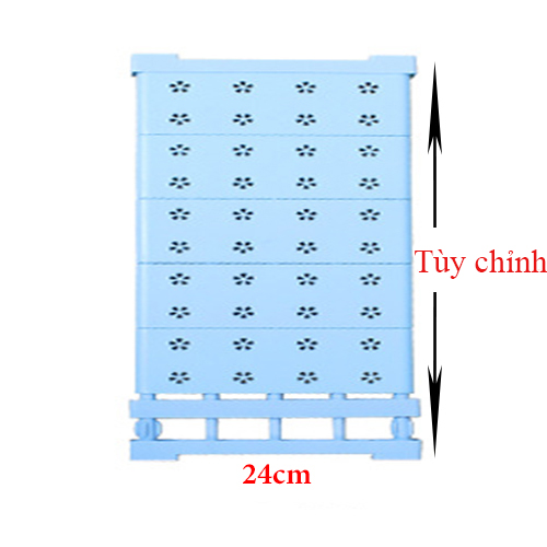 Giá chia ngăn tủ đa năng không cần khoan bắt vít