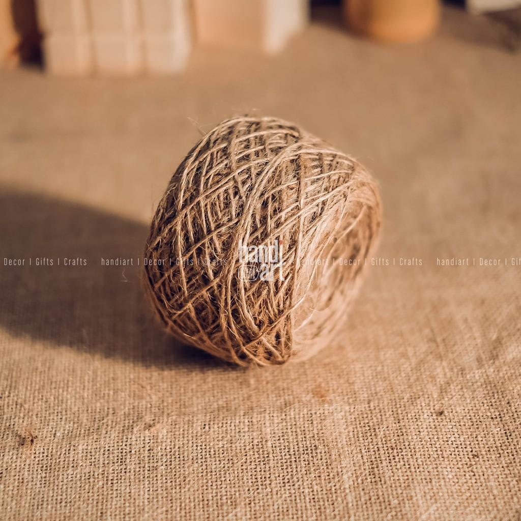 Cuộn 250m dây thừng 1mm handmade/ Cuộn dây gai