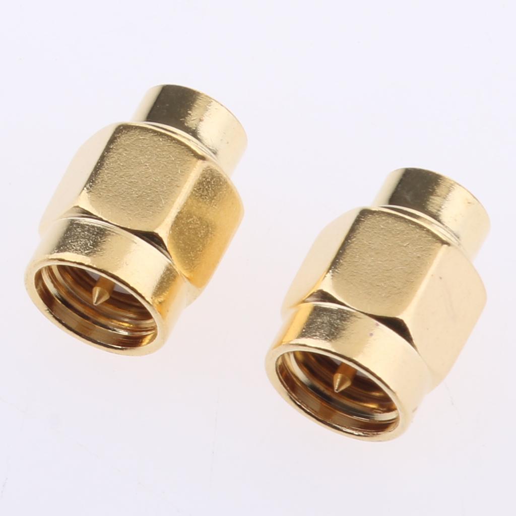2Pcs SMA Dustproof  for  RF Connector Gold Plated
