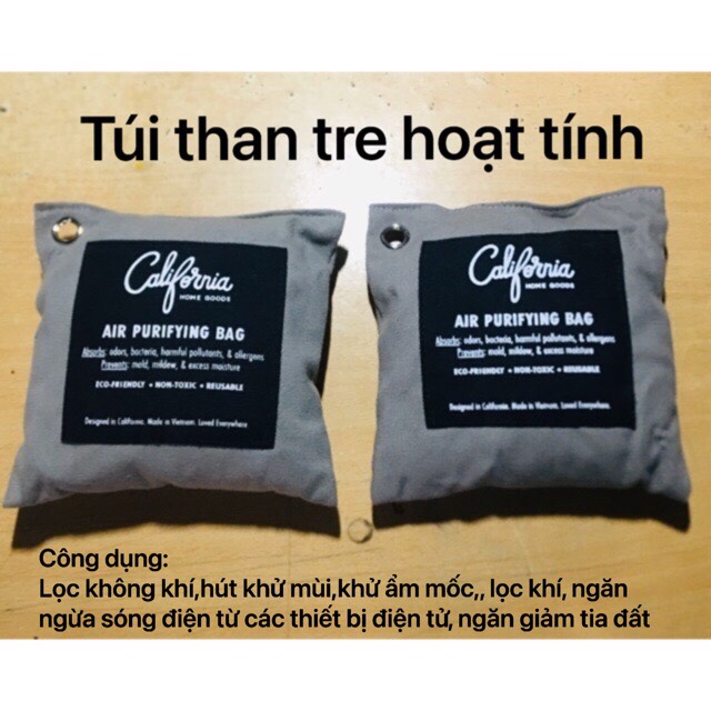 THAN TRE HOẠT TÍNH KHỬ MÙI, LỌC KHÔNG KHÍ