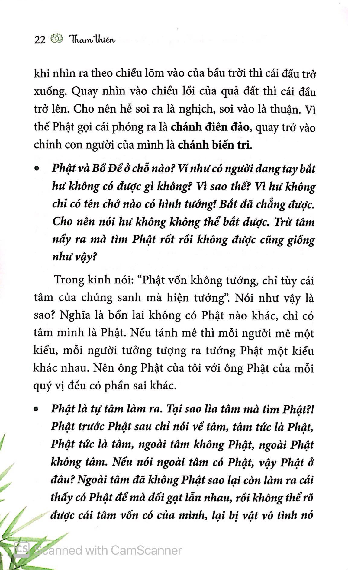 Sách Tham Thiền