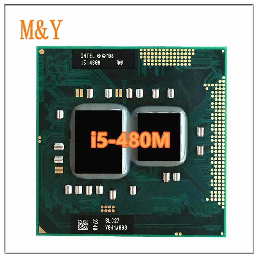 I5-480M i5 480M SLC27 Bộ xử lý CPU lõi tứ lõi kép 2,6 GHz Ổ cắm 3W 35W G1 PGA988A
