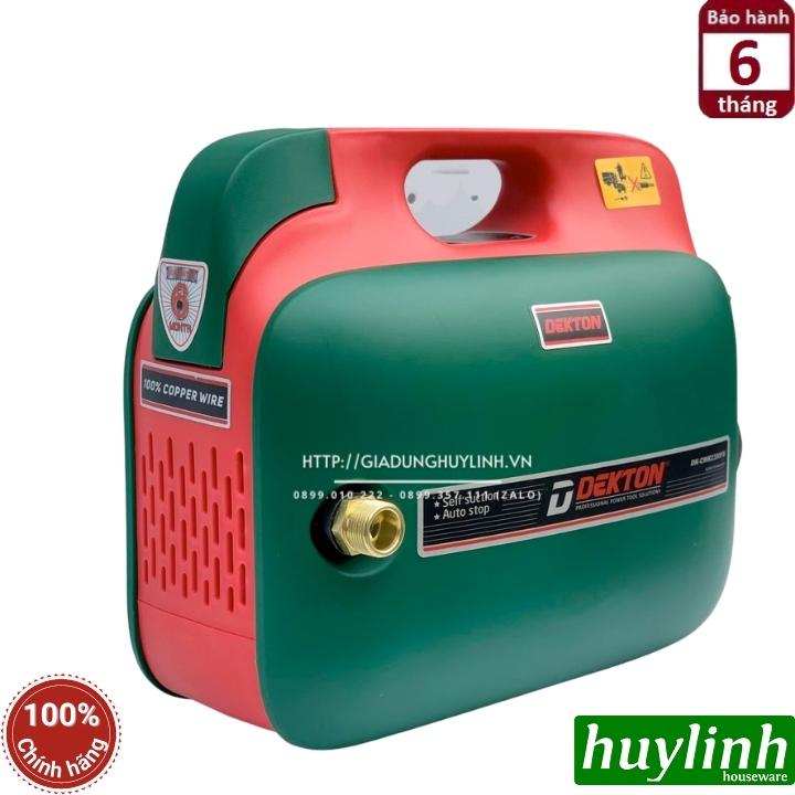 Máy xịt rửa xe cao áp Dekton CWR2300FB - 2300W - Có thùng đựng - Hàng chính hãng - Motor cảm ứng từ lõi đồng 100%