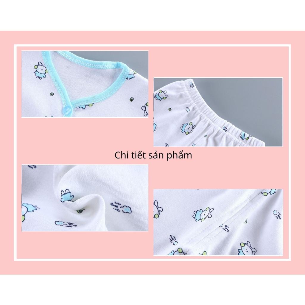 Set sơ sinh 5 chi tiết cơ bản cho bé trai và bé gái sơ sinh size từ 0 - 3 tháng