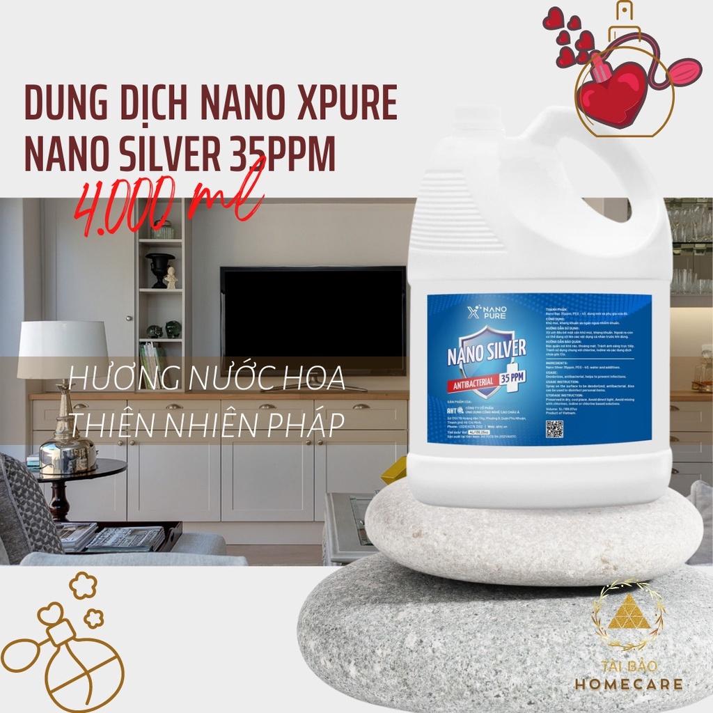 Dung dịch Nano Xpure Nano Silver 35ppm 4L