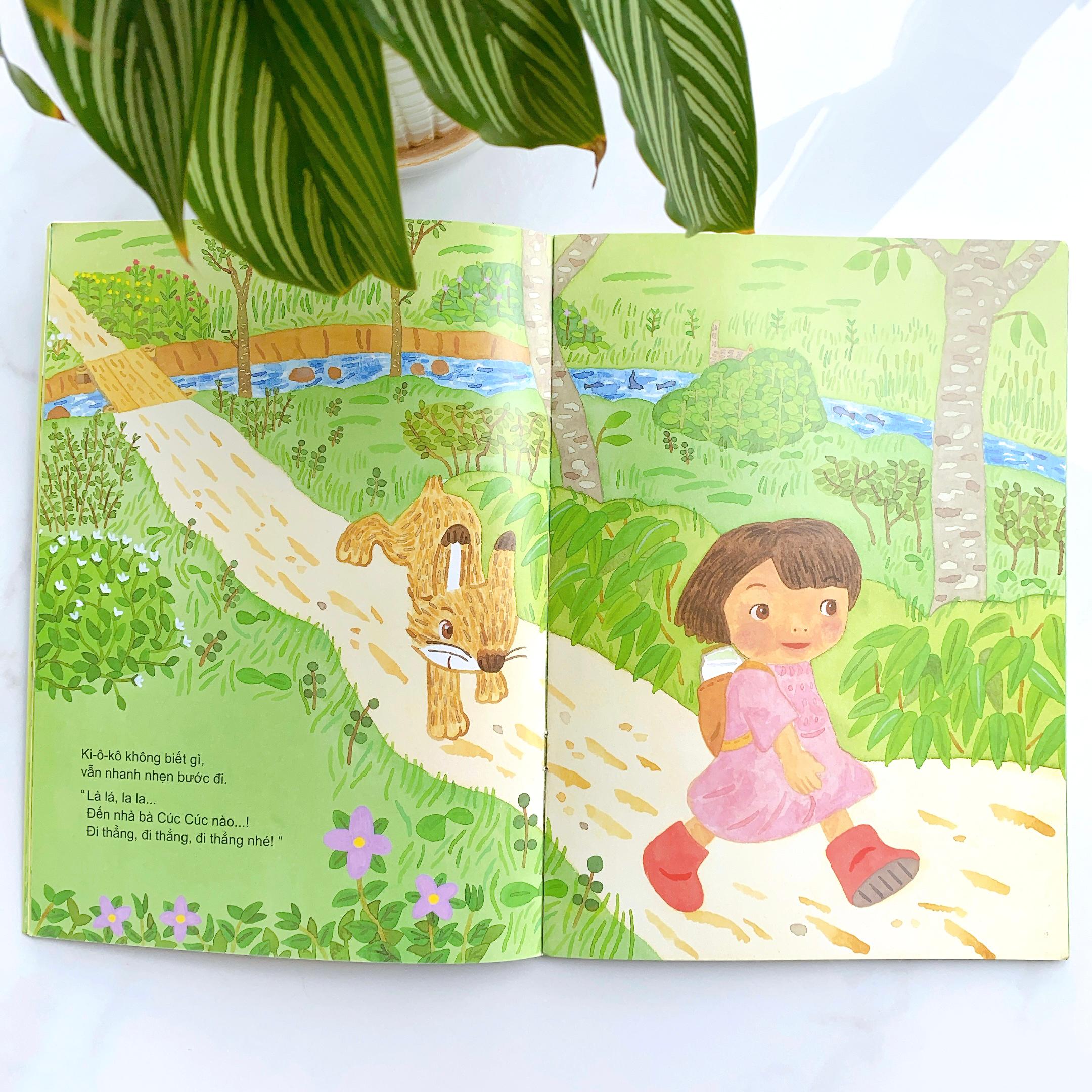 Tranh Truyện Ehon Nhật Bản - Đi Thẳng Đi Thẳng