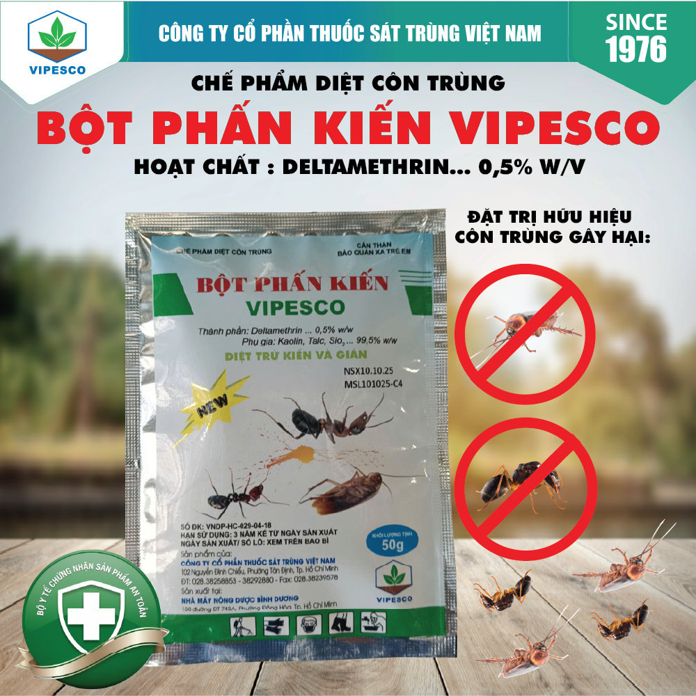 BỘT PHẤN KIẾN VIPESCO (50g)