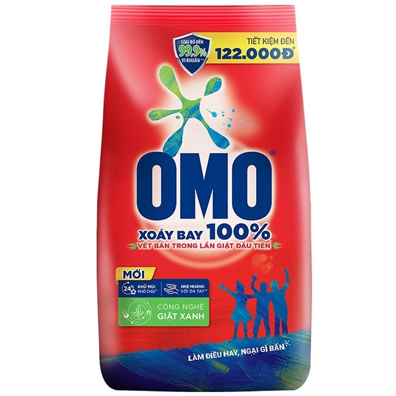 Bột Giặt OMO Đỏ 5.7KG/5.3KG