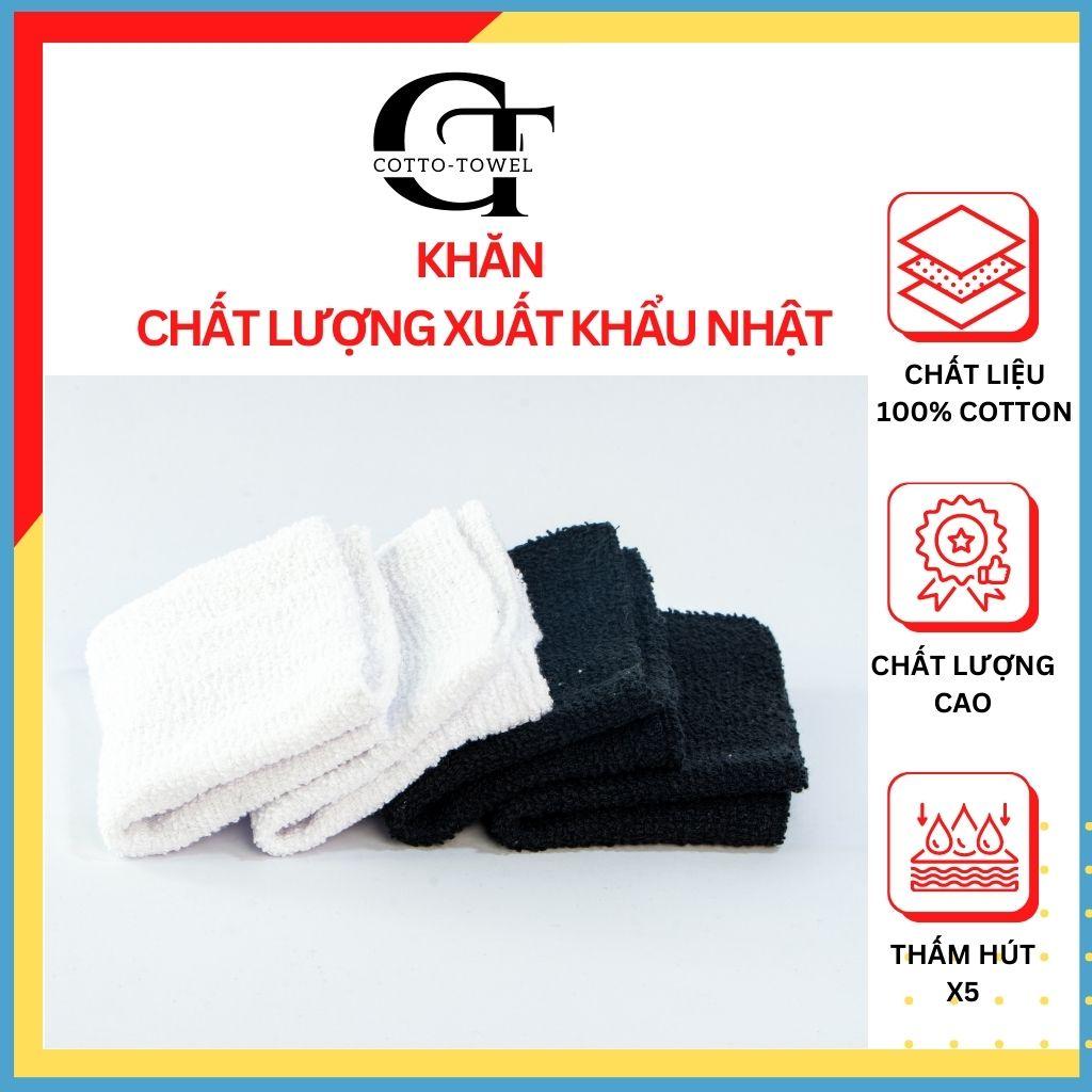Khăn lau kính 100% Cotton Siêu thấm hút HÀNG XUẤT NHẬT
