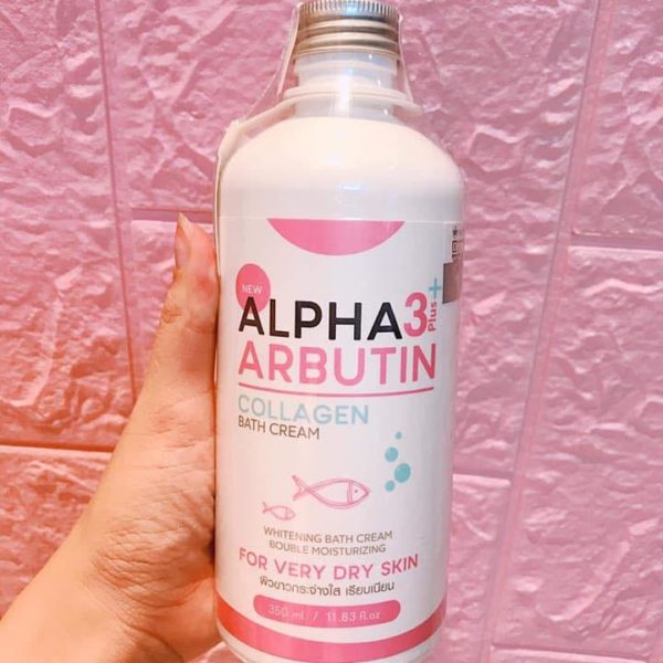 Sữa Tắm Alpha Arbutin + Plus Collagen Bath Cream 350ml ( không xuất hóa đơn đỏ - không tem phụ )