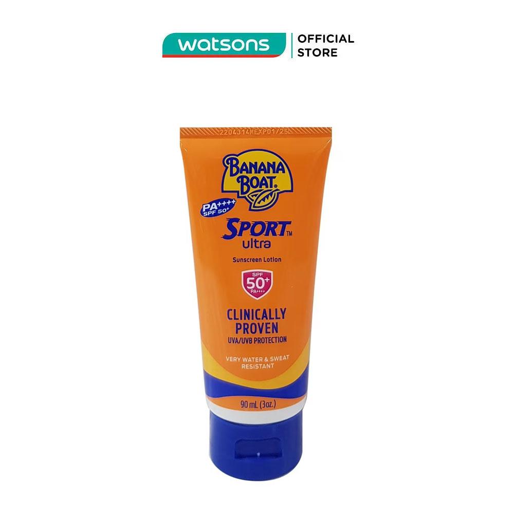 Kem Chống Nắng Banana Boat Sport Ultra Sunscreen Lotion SPF50+ PA++++ 90ml