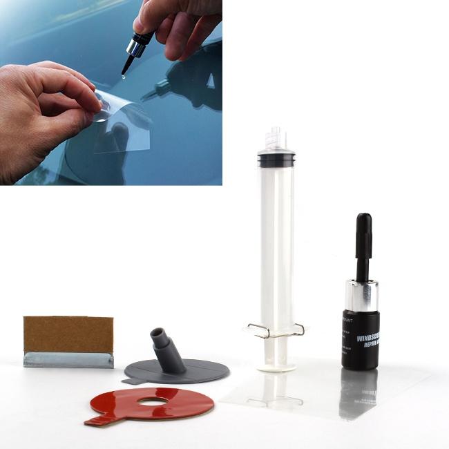 Bộ Miếng Dán Sửa Chữa Kính Chắn Gió Xe Hơi DIY