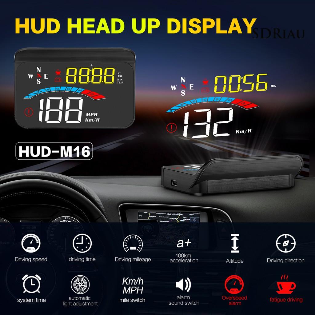 Công Tắc Đa Năng Hiển Thị Hud Qcdz 3.5 Inch Cho Xe Hơi
