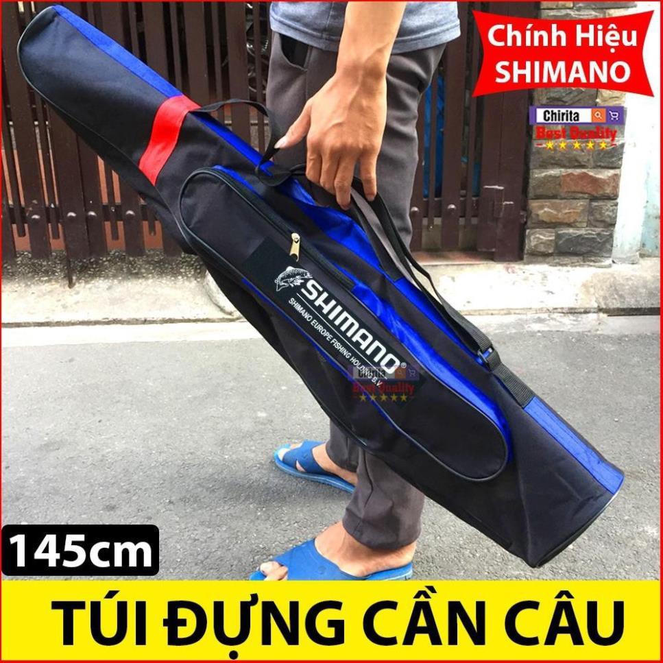 XẢ KHO Túi Đựng Cần Câu Máy Câu Cá LOẠI TỐT SHIMANO - ĐỦ SIZE 75cm - 95cm - 115cm - 125cm - 135cm - 145cm - 155cm