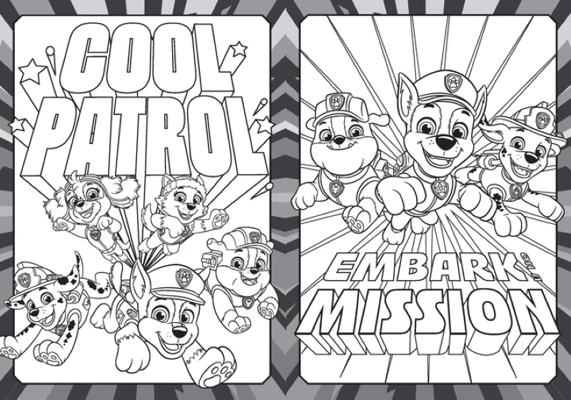 Sách Paw Patrol - 32Pp Colouring Book - To The Rescue!
