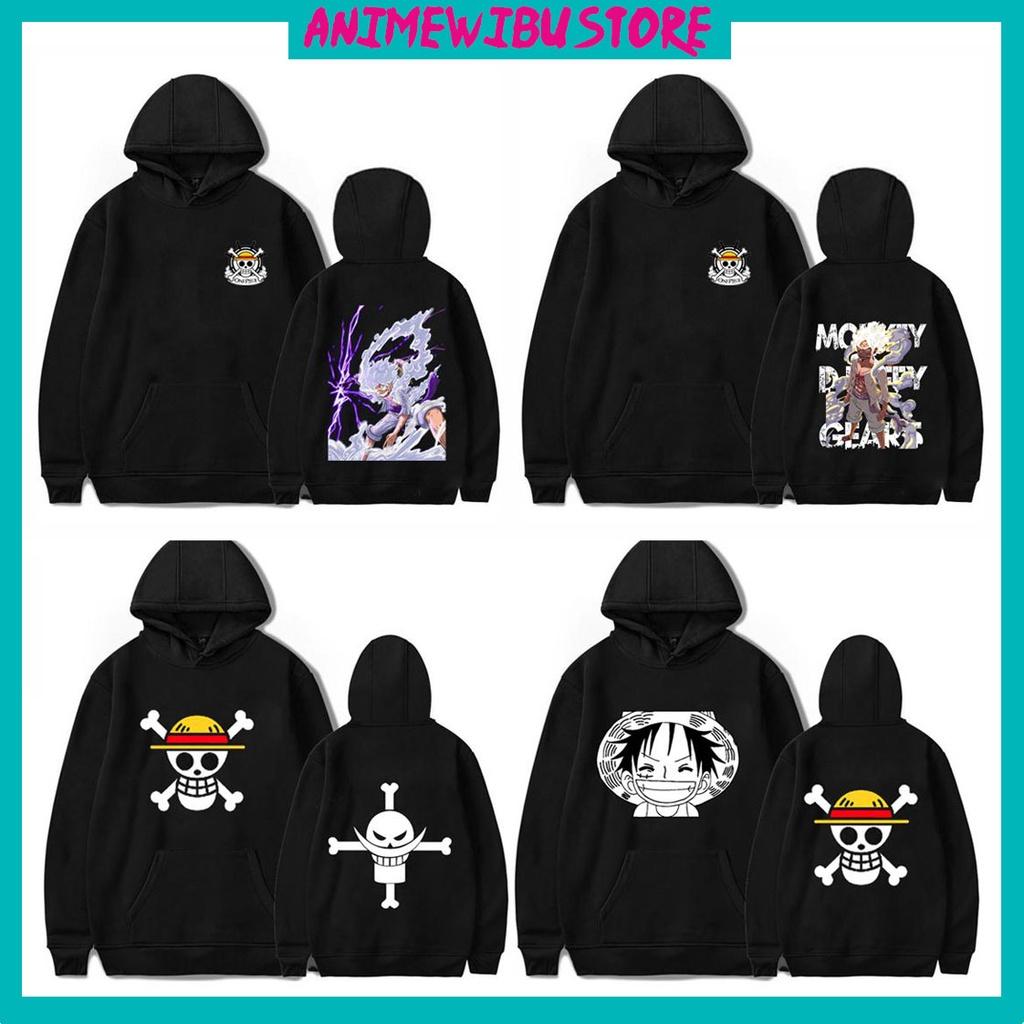 BST Áo Hoodie Luffy Gear5 mẫu áo khoác Hoodie One Piece Anime