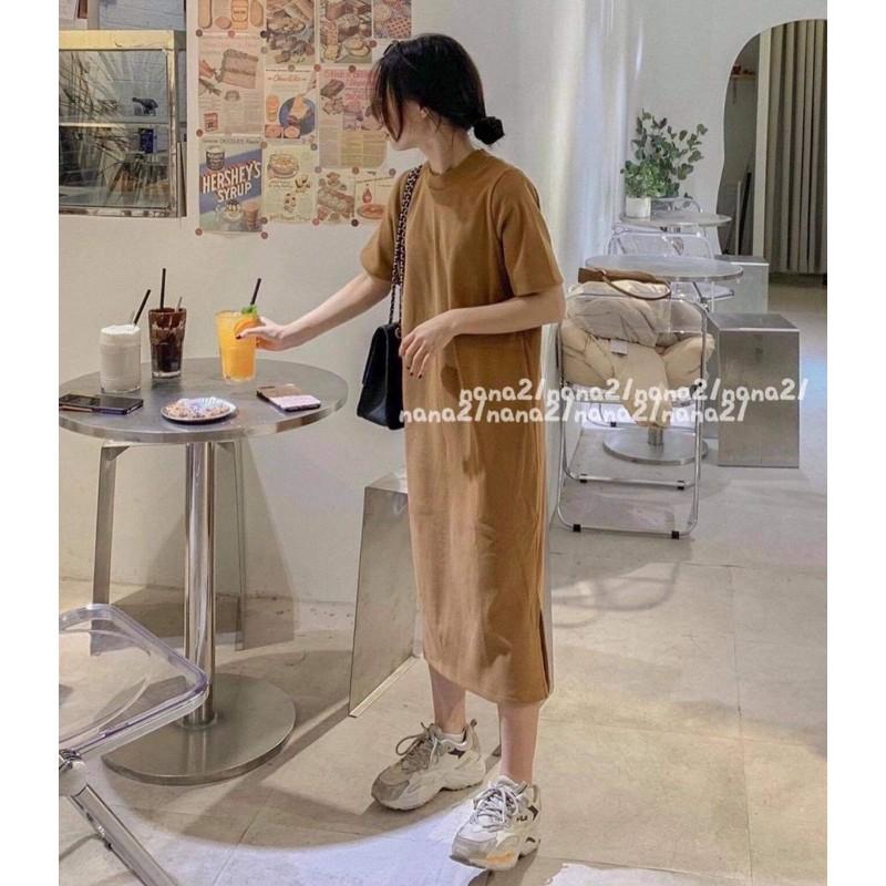 Váy suông len tăm