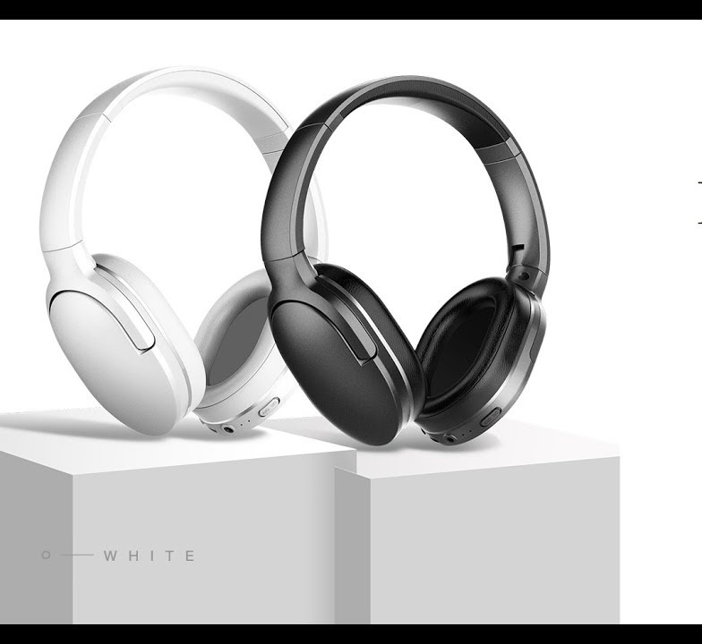 Tai nghe chụp tai không dây cao cấp Baseus Encok D02 (Bluetooth Wireless Hifi Surround Headphone) - Hàng chính Hãng