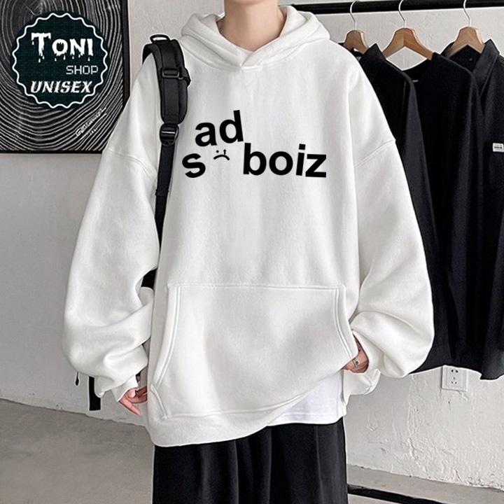 ÁO HOODIE SADBOIZ Nỉ Bông Cao Cấp - In Pet Siêu Bền Siêu Đẹp