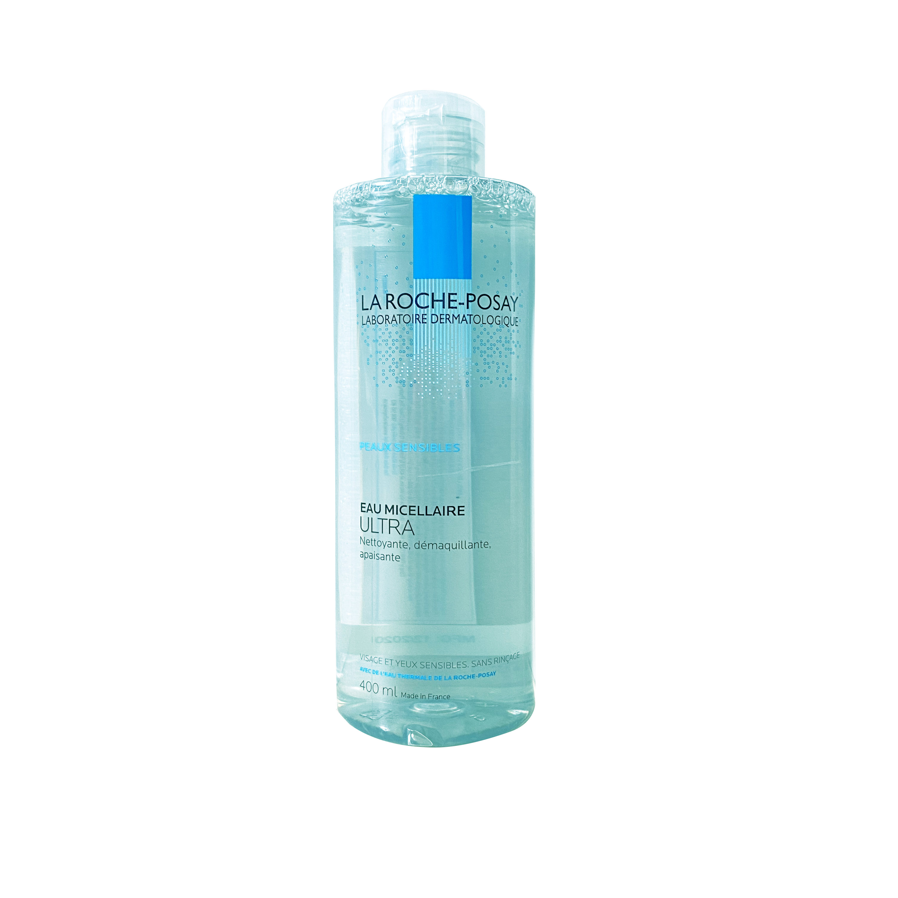 Nước Tẩy Trang Dành Cho Da Nhạy Cảm La Roche-Posay Micellar Water Ultra 400ml (Tặng băng đô mèo xinh xắn)