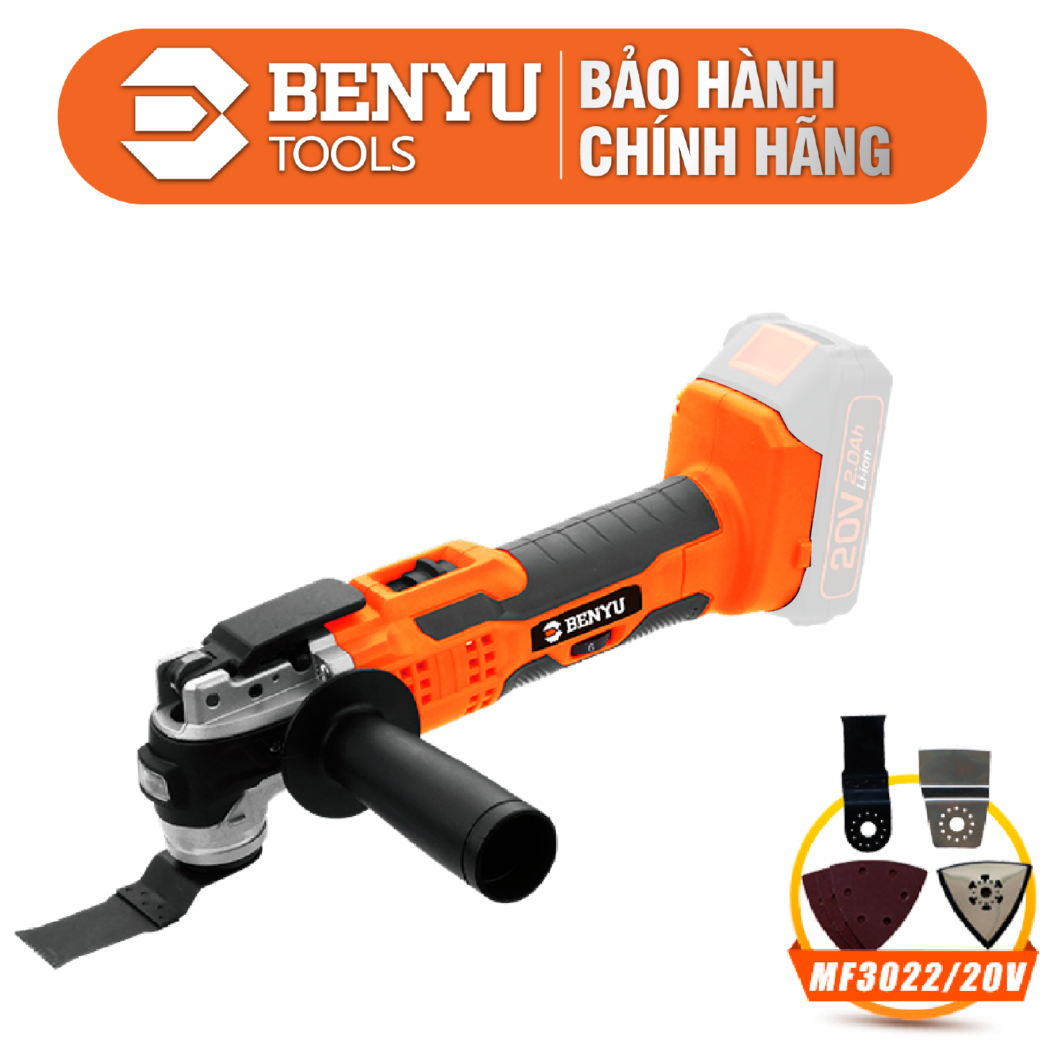 Thân máy cắt đa năng dùng pin BENYU MF3022/20V